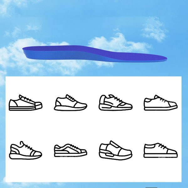 Apavu ieliktņi ar vietu AirTag lokatoram 155-170 mm - zili