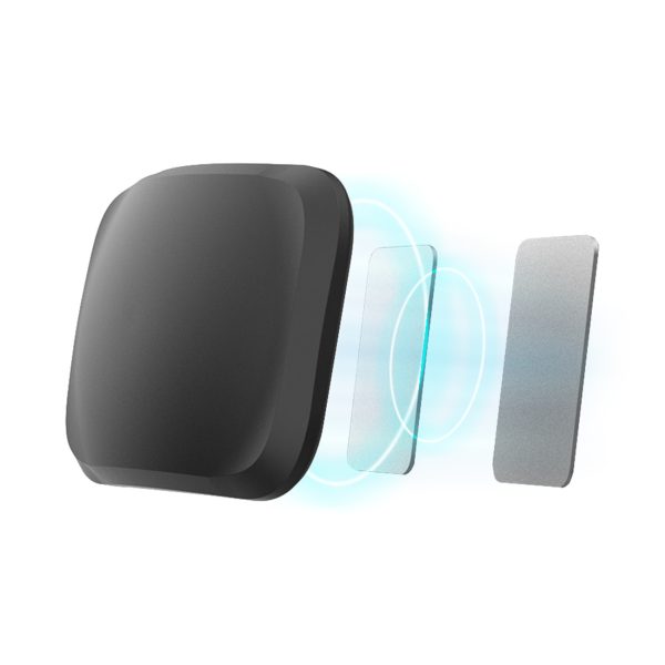 Magnētisks maciņš AirTag lokatoram - melns