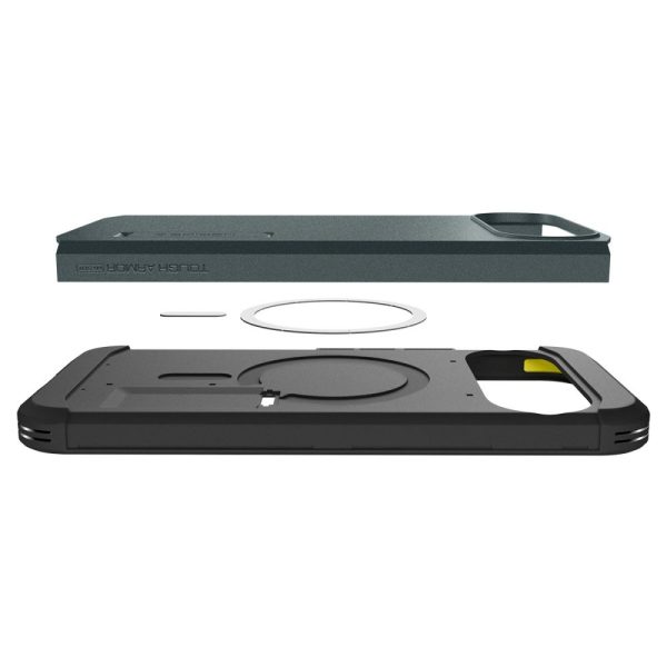 Google Pixel 10 / 10 Pro Tough Armor MagSafe aizsargvāciņš - zaļš