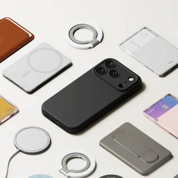 iPhone 17 Pro Max silikona magnētiskais MagSafe aizmugurējais vāciņš - melns