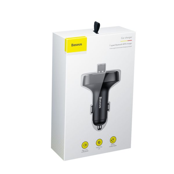 Bluetooth FM raidītājs ar USB-A microSD MP3 atskaņotāju