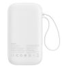 1031567-2-powerbank-qpow2-20000mah-wyswietlacz-hurtel-hurtownia-dropshipping.jpg Qpow2 20000mAh 22.5W Powerbank ar displeju, USB-C iPhone Lightning kabeļi - balts