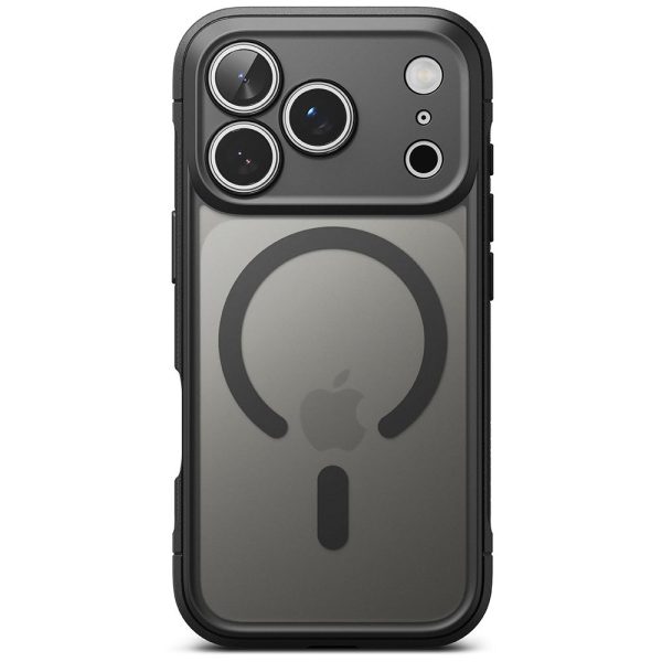 iPhone 17 Pro Fusion Bold magnētiskais MagSafe aizmugurējais vāciņš - matēti melns