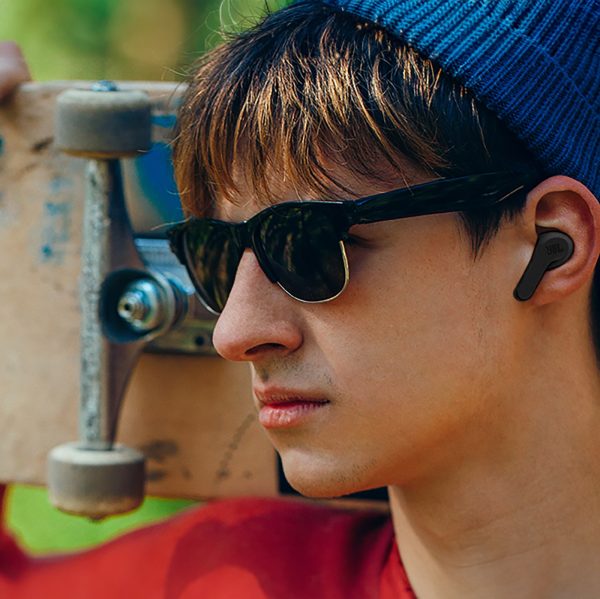 JBL Wave Beam Bluetooth 5.2 IP54 IPX2 bezvadu austiņas - melnas