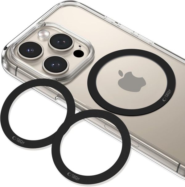 MagSafe 2-in-1 gredzens viedtālruņa maciņam - melns