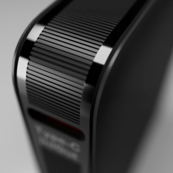 Powerbank 5000 mAh USB-C NanoTube - melns