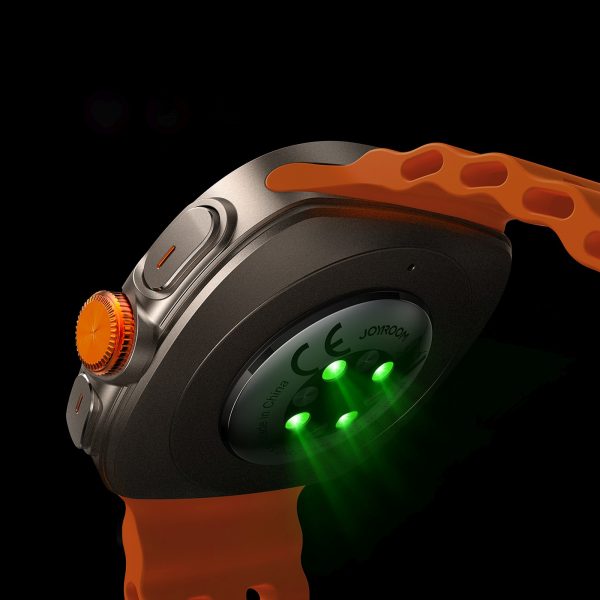 Venture sērijas JR-FV2 sporta viedpulkstenis ar zvanu atbildēšanas funkciju - oranžs