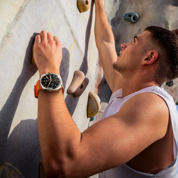 Venture sērijas JR-FV2 sporta viedpulkstenis ar zvanu atbildēšanas funkciju - oranžs