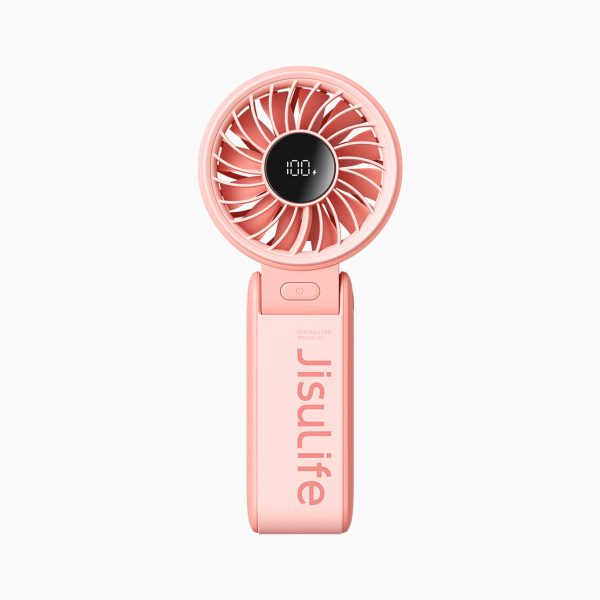 1031751-9-mini-wentylator-wiatrak-reczny-usb-c-3600mah-jisulife-hurtownia-dropshipping.jpg Mini ventilators, rokas, USB-C, 3600mAh, rozā
