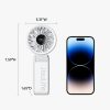 1031752-9-mini-wentylator-wiatrak-reczny-usb-c-3600mah-jisulife-hurtownia-dropshipping.jpg Mini ventilators, rokas, USB-C, 3600mAh, pelēks