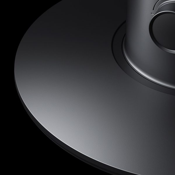 Galda ventilators Pro3 10000mAh turbīnas galda ventilators ar filtru - tumši pelēks