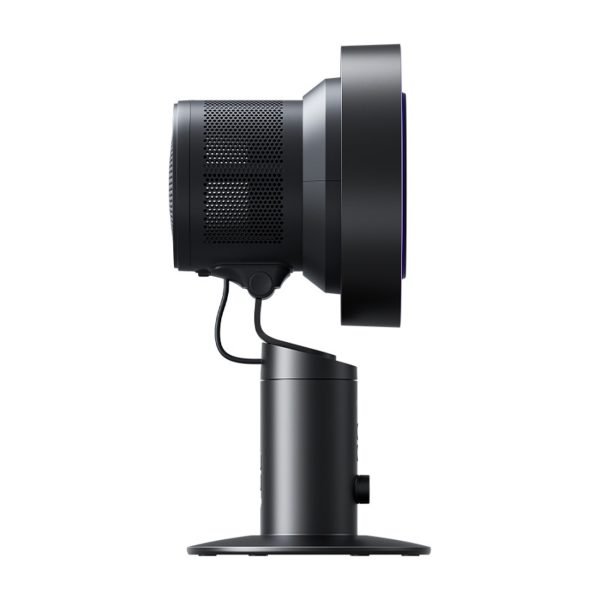 Galda ventilators Pro3 10000mAh turbīnas galda ventilators ar filtru - tumši pelēks