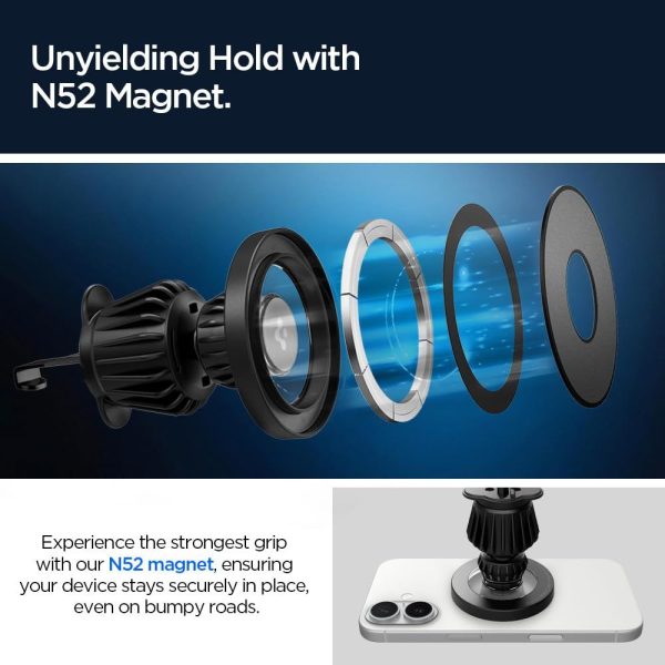 MagSafe MFT13 automašīnas telefona turētājs paneļam - melns