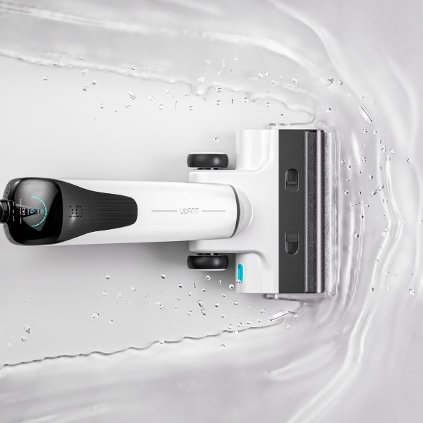 UWANT D700 vertikālais putekļsūcējs ar slaucīšanas funkciju un uzlādes staciju - balts