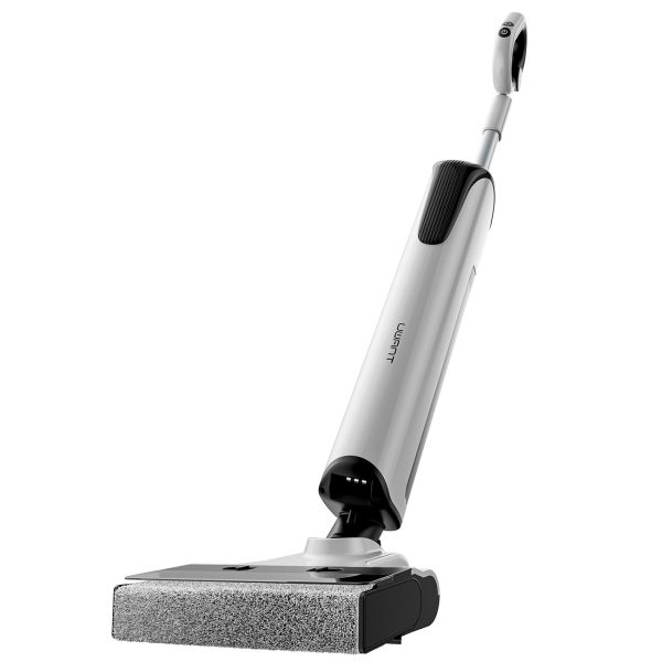 UWANT D700 vertikālais putekļsūcējs ar slaucīšanas funkciju un uzlādes staciju - balts