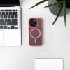 iPhone 17 Pro Max MagSafe mirdzošs vāciņš — rozā