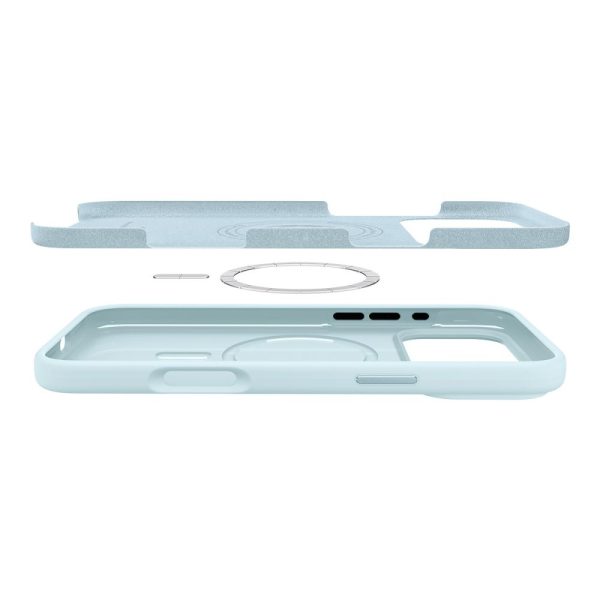 iPhone 17 Pro Max MagSafe silikona aizsargvāciņš — zils