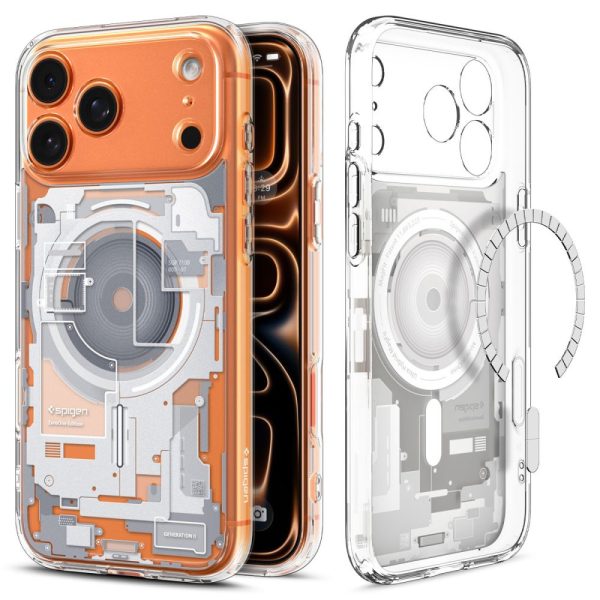 iPhone 17 Pro Max MagSafe Ultra Hybrid Neo One vāciņš — balts