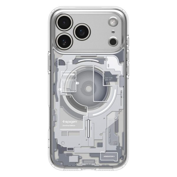 iPhone 17 Pro Max MagSafe Ultra Hybrid Neo One vāciņš — balts