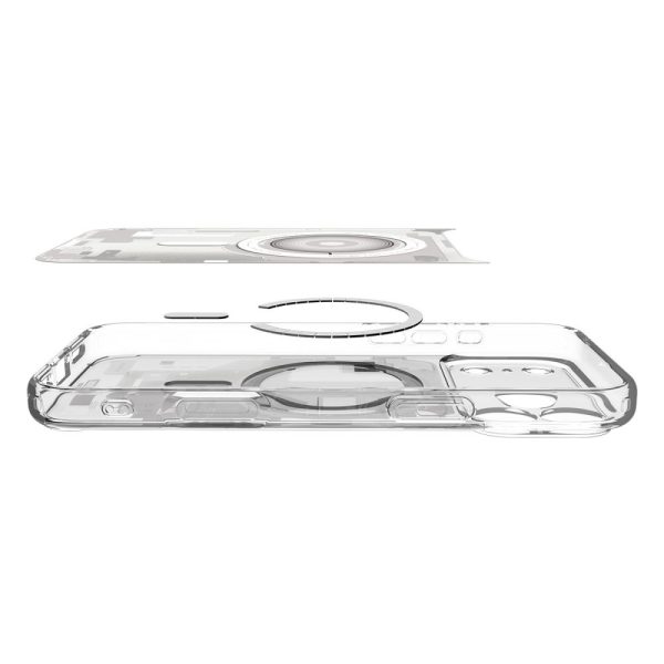 iPhone 17 Pro Max MagSafe Ultra Hybrid Neo One vāciņš — balts