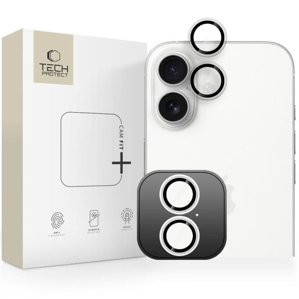 Camalloy Fit+ kameras vāciņš iPhone 17 — caurspīdīgs