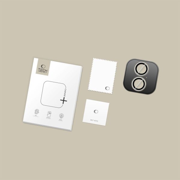 Camalloy Fit+ kameras vāciņš iPhone 17 — caurspīdīgs