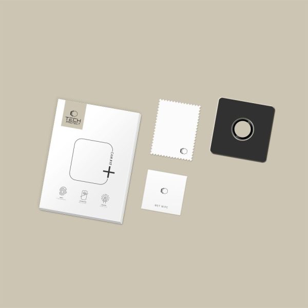 iPhone 17 Air kameras vāciņš Camalloy Fit+ - melns