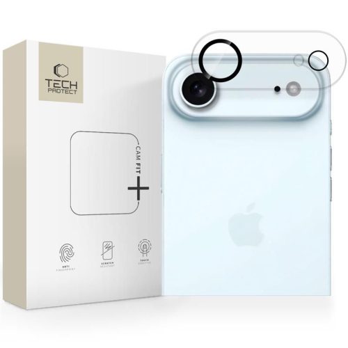 iPhone 17 Air Cam Fit+ kameras objektīva vāciņš — caurspīdīgs