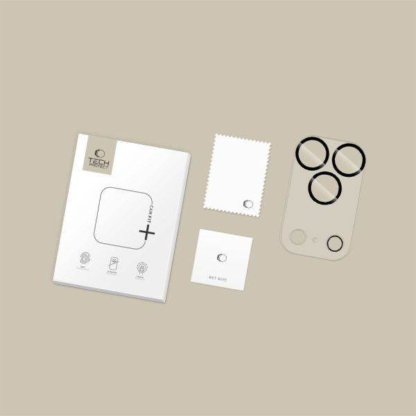 iPhone 17 Pro Cam Fit+ kameras objektīva vāciņš — caurspīdīgs