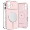 iPhone 17 MagSafe silikona aizmugurējais vāciņš — rozā