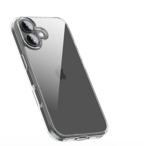 iPhone 17 FlexAir Hybrid maciņš - caurspīdīgs