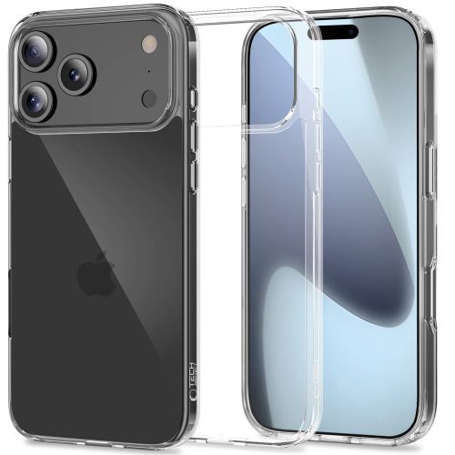 iPhone 17 Pro FlexAir Hybrid maciņš - caurspīdīgs