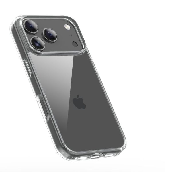 iPhone 17 Pro Max FlexAir hibrīdvāciņš — caurspīdīgs