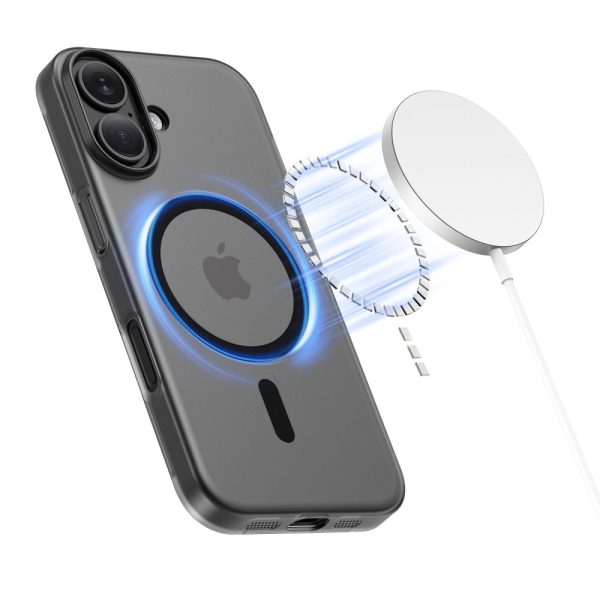 iPhone 17 MagSafe MagSlim aizmugurējais vāciņš - matēti melns