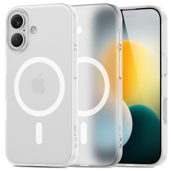 iPhone 17 MagSafe MagSlim aizmugurējais vāciņš - matēti balts