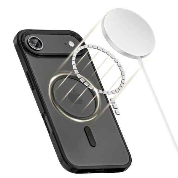 iPhone 17 Air MagSafe MagMat aizmugurējais vāciņš - matēti melns