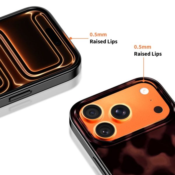 Lamano MagSafe iPhone 17 Pro Max maciņš - melns un sarkans