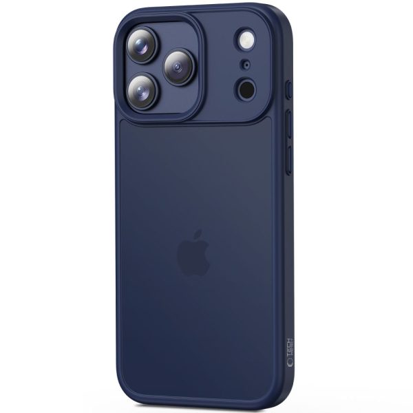 MagMat aizsargājošs aizmugurējais maciņš iPhone 17 Pro Max tālrunim - matēti melns