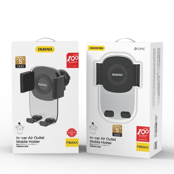 1020528-5-elegancki-uchwyt-samochodowy-grawitacyjn-dudao-hurtownia-sklep.jpg Elegants gravitācijas automašīnas turētājs telefonam F8Max, melns