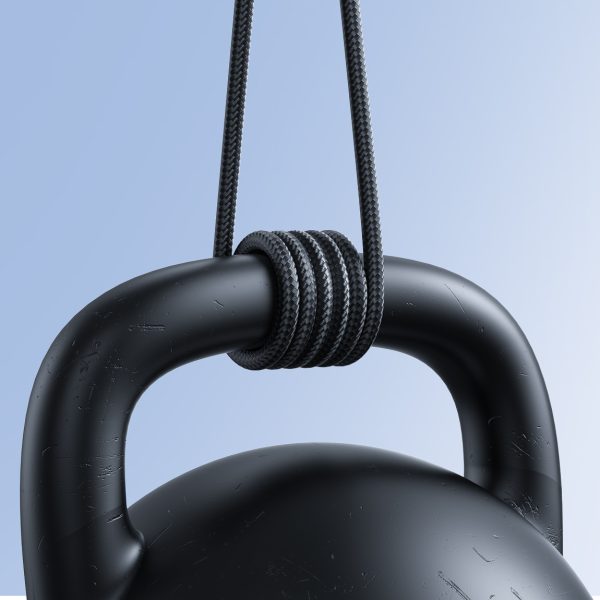 A11 USB-A - USB-C Surpass sērijas 3A 0,25 m kabelis - melns