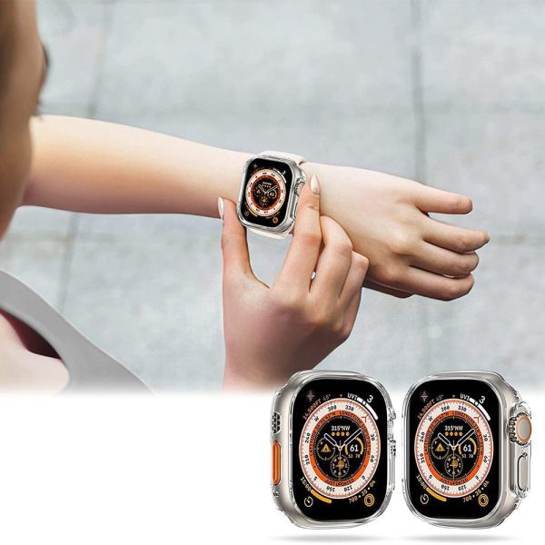 1031894-7-etui-pokrowiec-na-apple-watch-ultra-tech-protect-hurtownia-dropshipping.jpg Defense360 Apple Watch Ultra 1/2 49 mm korpuss - caurspīdīgs