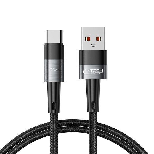USB-C UltraBoost 66W 6A 1m kabelis - pelēks