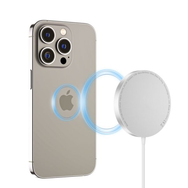 1031915-4-ladowarka-indukcyjna-z-kablem-usb-c-magsafe-tech-protect-hurtownia-dropshipping.jpg MagSafe bezvadu lādētājs ar USB-C kabeli - sudrabs