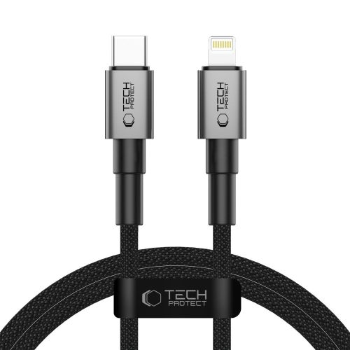 Kabelis USB-C - Lightning UltraBoost DNA PD 27W 3A 100 cm - pelēks