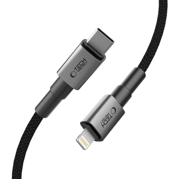 Kabelis USB-C - Lightning UltraBoost DNA PD 27W 3A 100 cm - pelēks