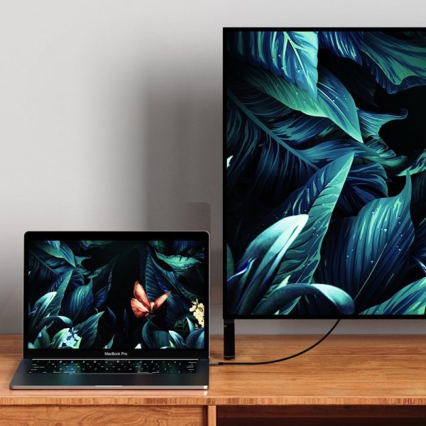 Kabelis USB-C - DisplayPort UltraBoost 1.4 8K 60Hz 180cm - melns