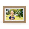 10,1 collu digitālais foto rāmis ar Frameo lietotni 32 GB - gaiši brūns