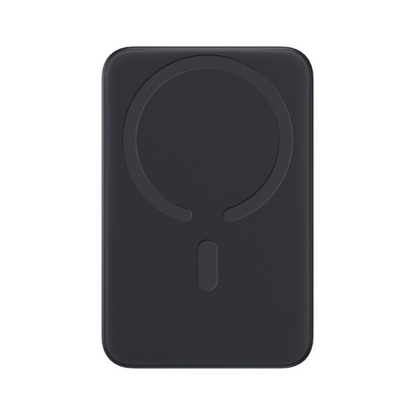 EnerFill FM11 Ultra-Mini MagSafe Power Bank 10000mAh 22.5W ar USB-C kabeli - melns