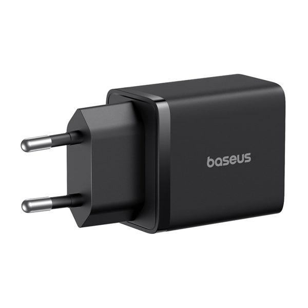 Cube Pro 30W USB-C USB-A sienas lādētājs - melns