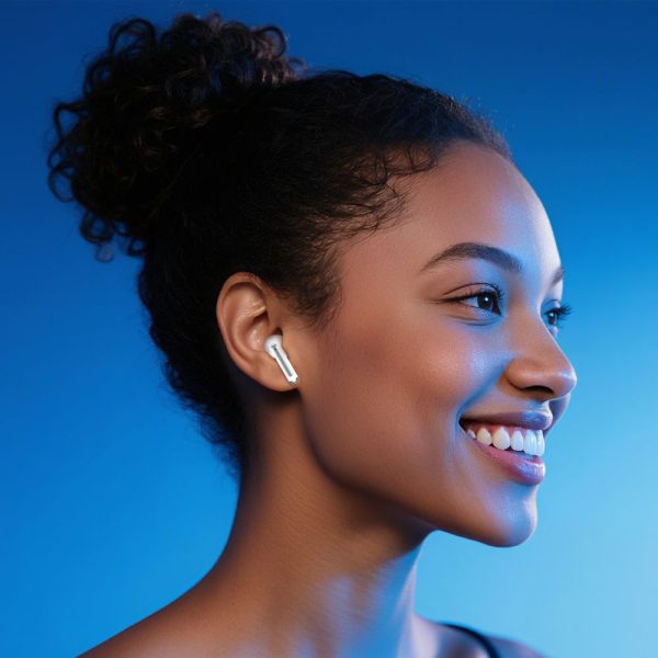 UltraBoost TWS Pro G2 bezvadu austiņas - baltas